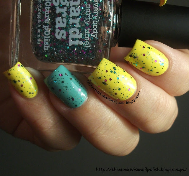 The Clockwise Nail Polish: Picture Polish Mardi Gras