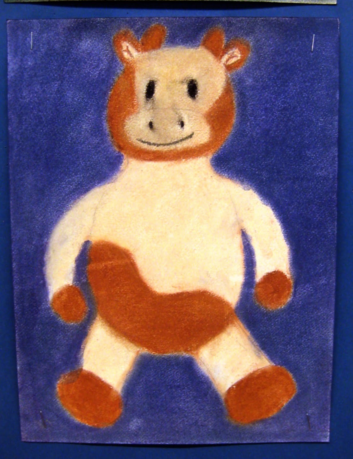 Mrs. Art Teacher!: Chalk pastel stuffed animals