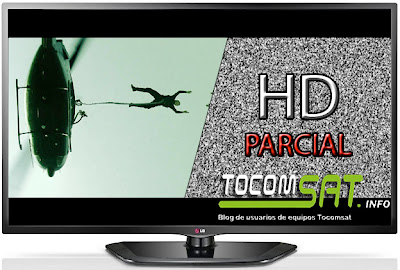 HD parcial tocomsat