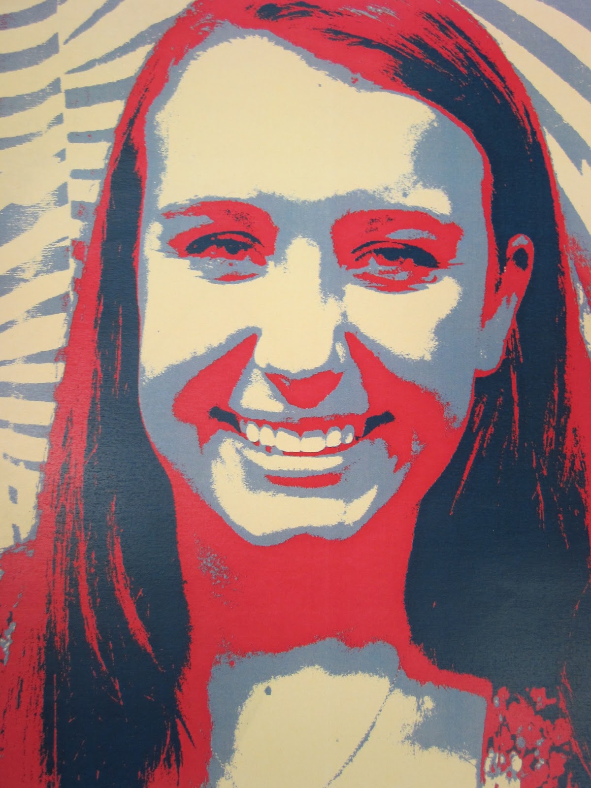 mrs highsmith loves art abstract self portraits in acrylic paint