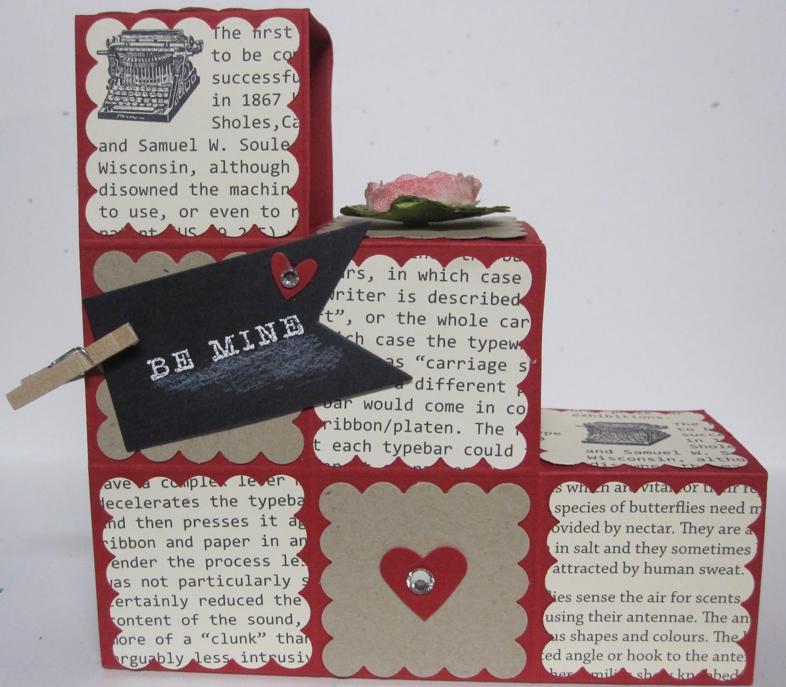 Krafting with Karen Valentine Box Card