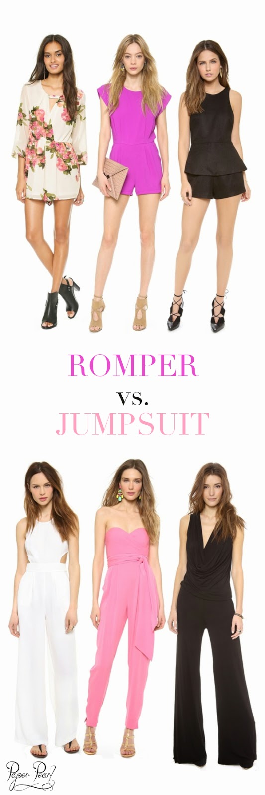 Difference Between Jumper Romper Jumpsuit
