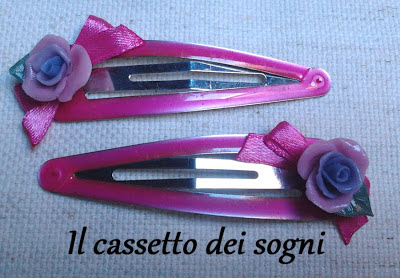 Mollette per capelli Mollette%2Brosa