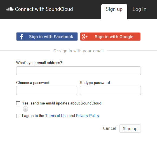 crear cuenta en soundcloud crear cuenta en soundcloud