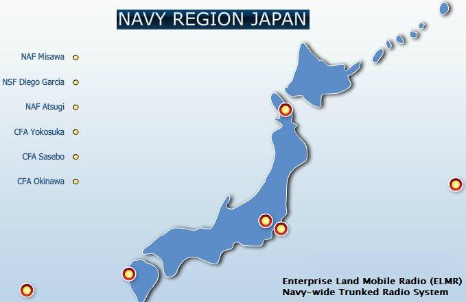 Navy Region Japan - Enterprise Land Mobile Radio (ELMR) - Navy-wide Trunked Radio System