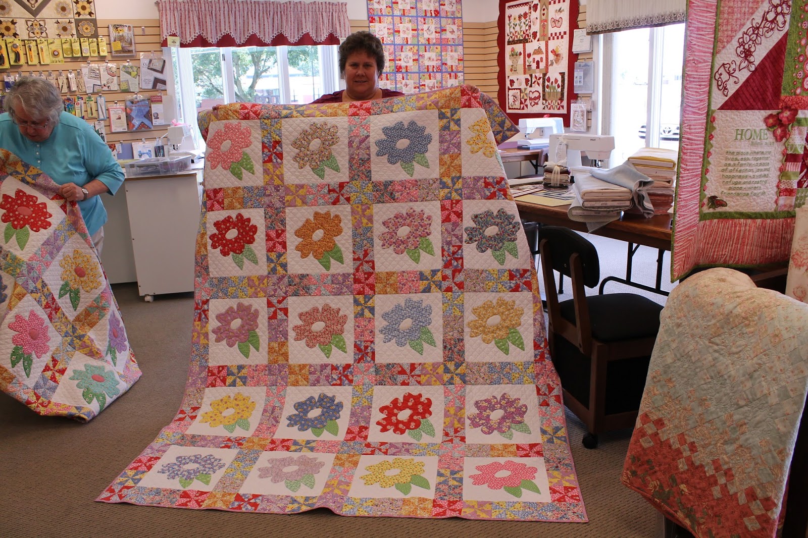 Wilsons, Your Favorite Quilt Shop Trapunto Applique