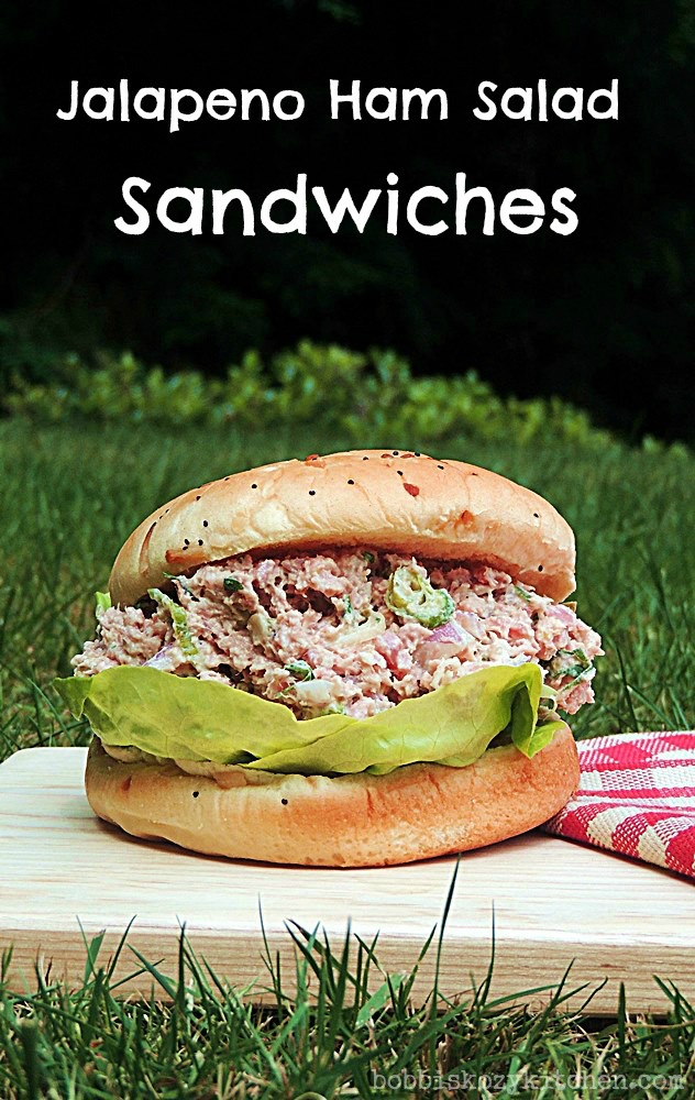 Jalapeno Ham Salad Sandwiches SundaySupper Bobbi's Kozy Kitchen