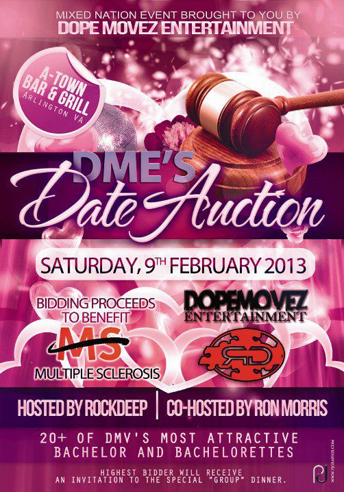 Clarendon Nights Date Auction for MS at ATown Saturday