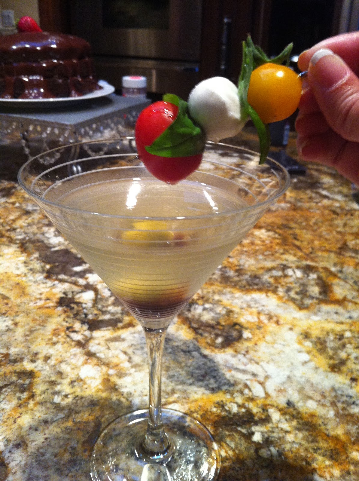 Caprese Martini