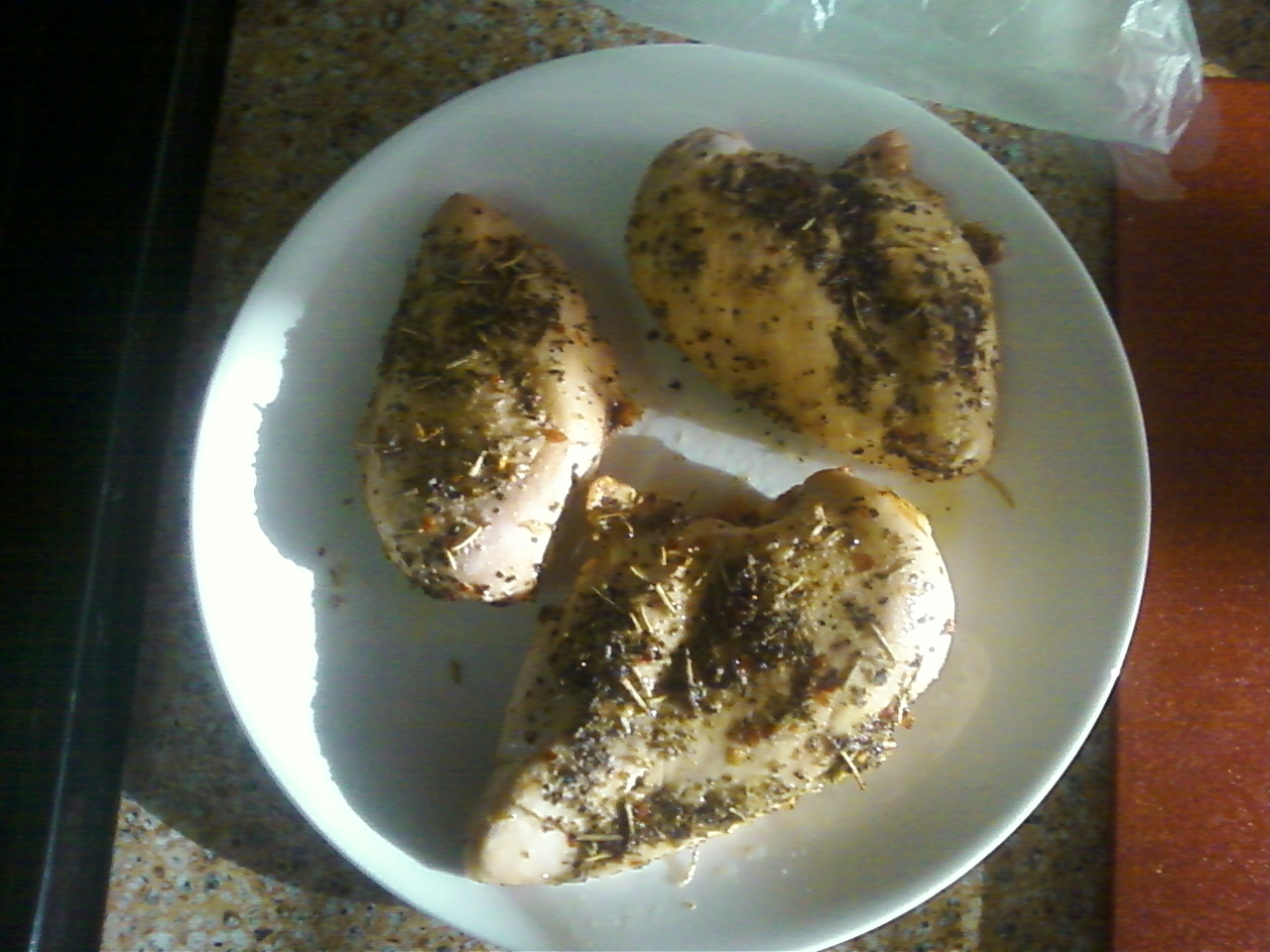 The Unlawful Cook Salt Block Italian Chicken Breasts ATL Style