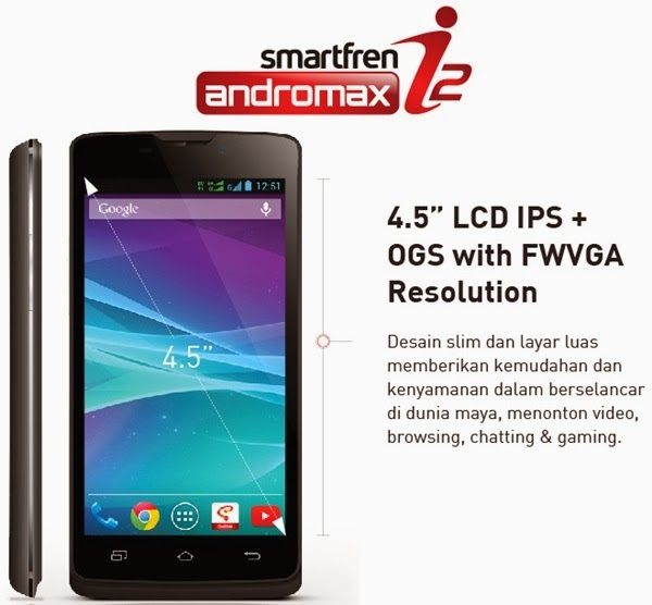 Harga Spesifikasi Smartfren Andromax i2 Review