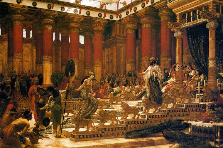 The visit of the Queen of Sheba to King Solomon