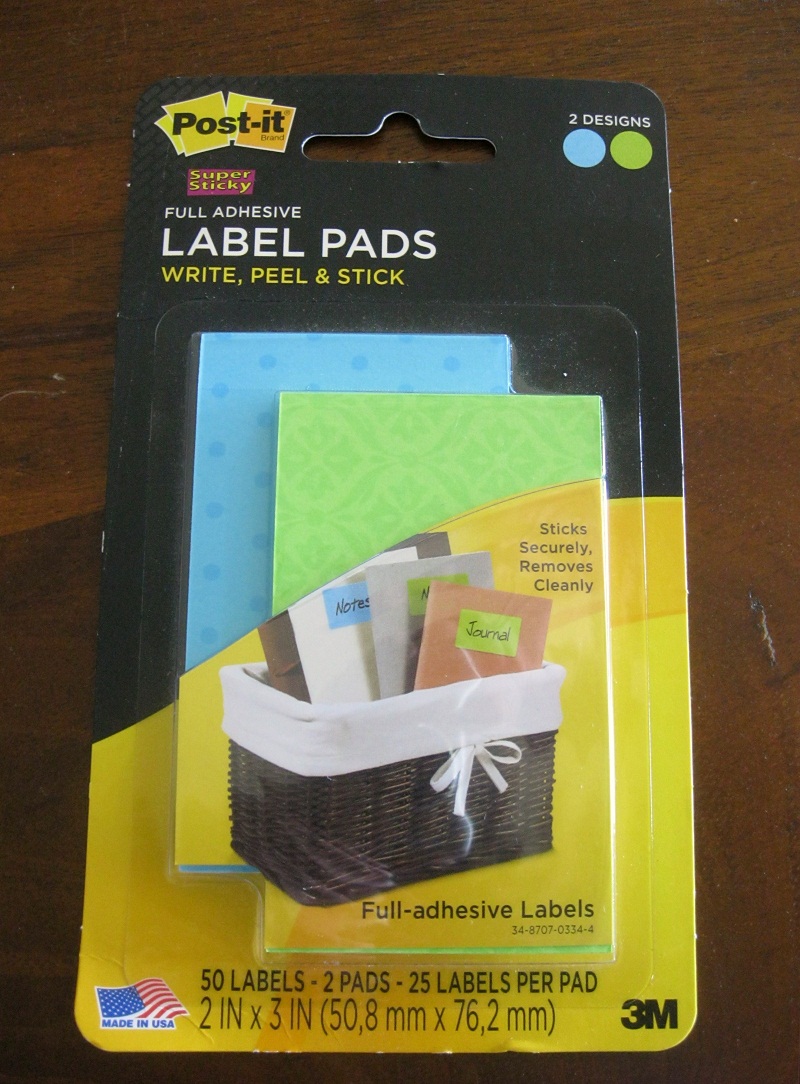 post it labels