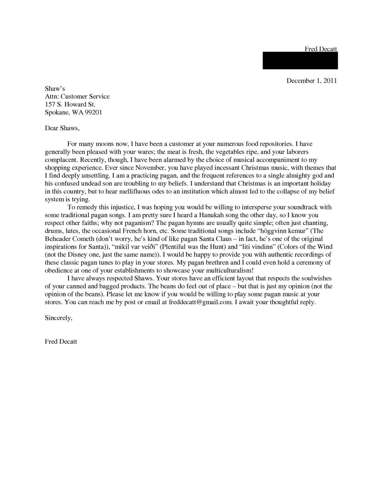 dear sirs and madams cover letter