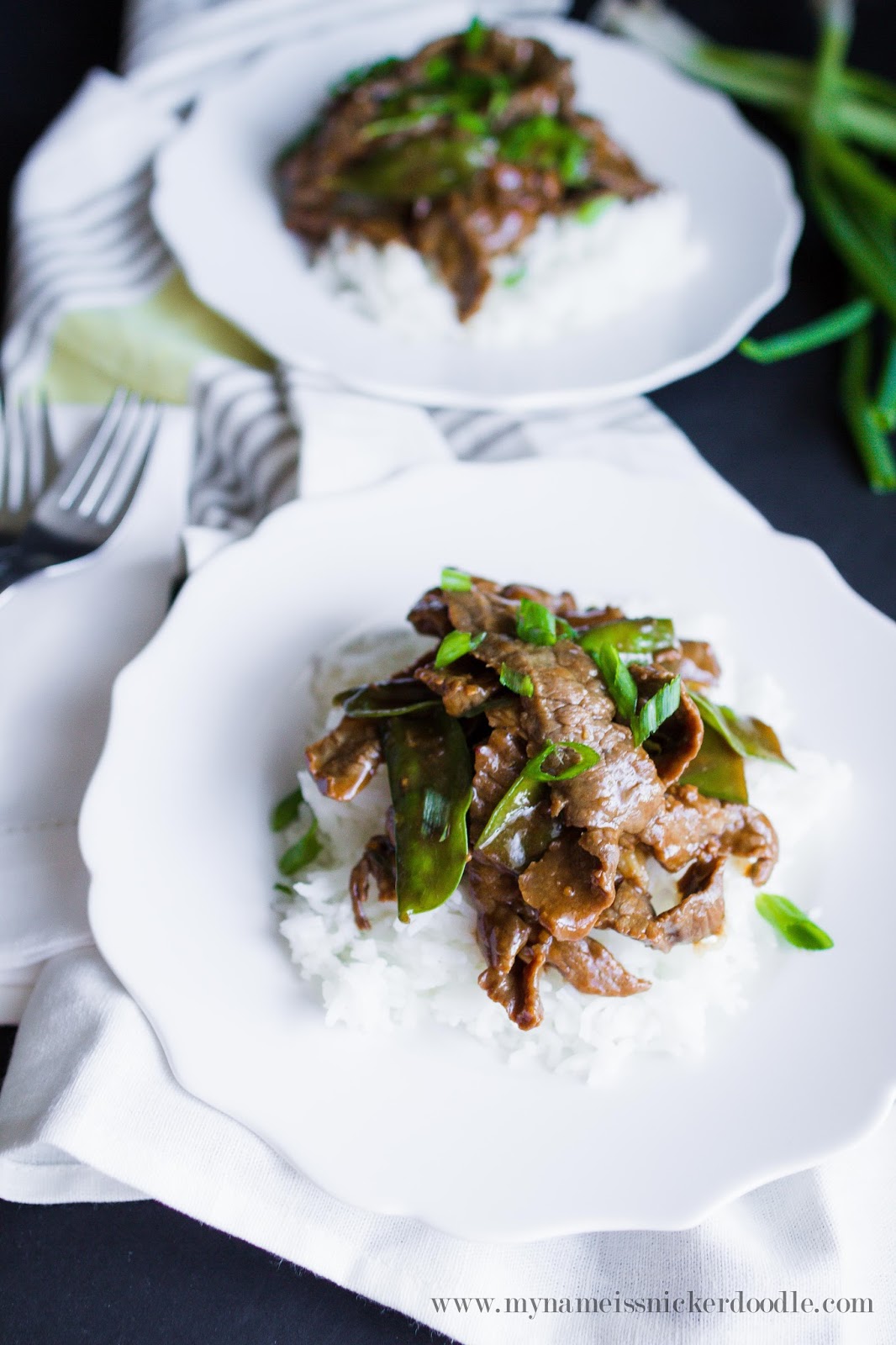 Beef and Snow Peas Mandy's Recipe Box