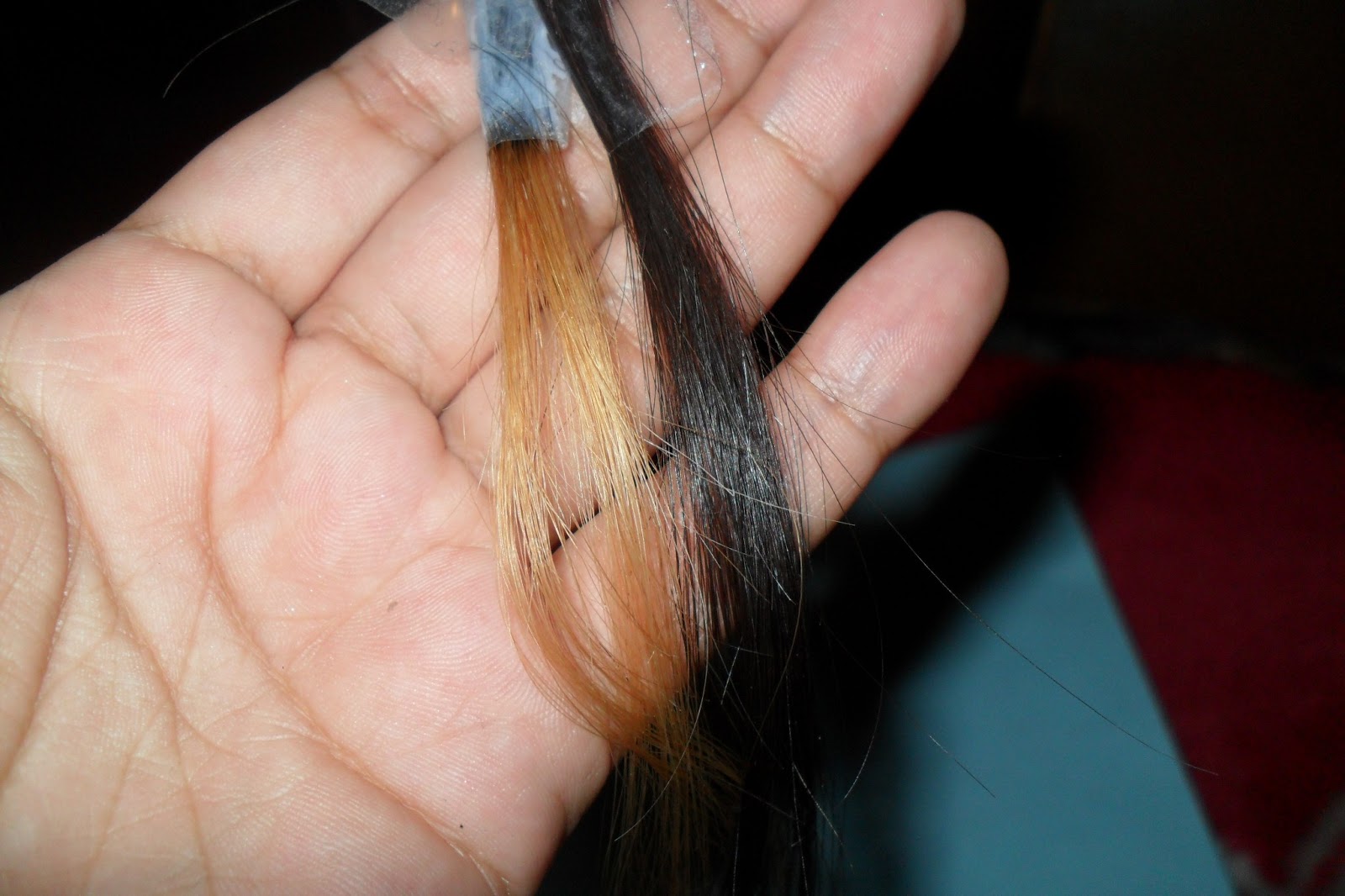 Bleach Your Hair, Strand Test