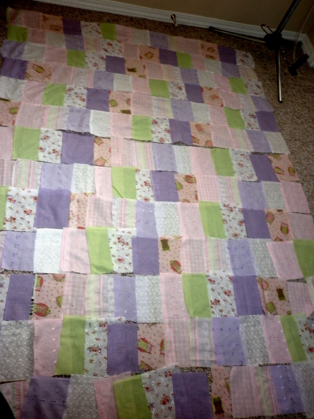 Miss.Sewing A Beginner Sewing Blog How to make a Baby Blanket DIY