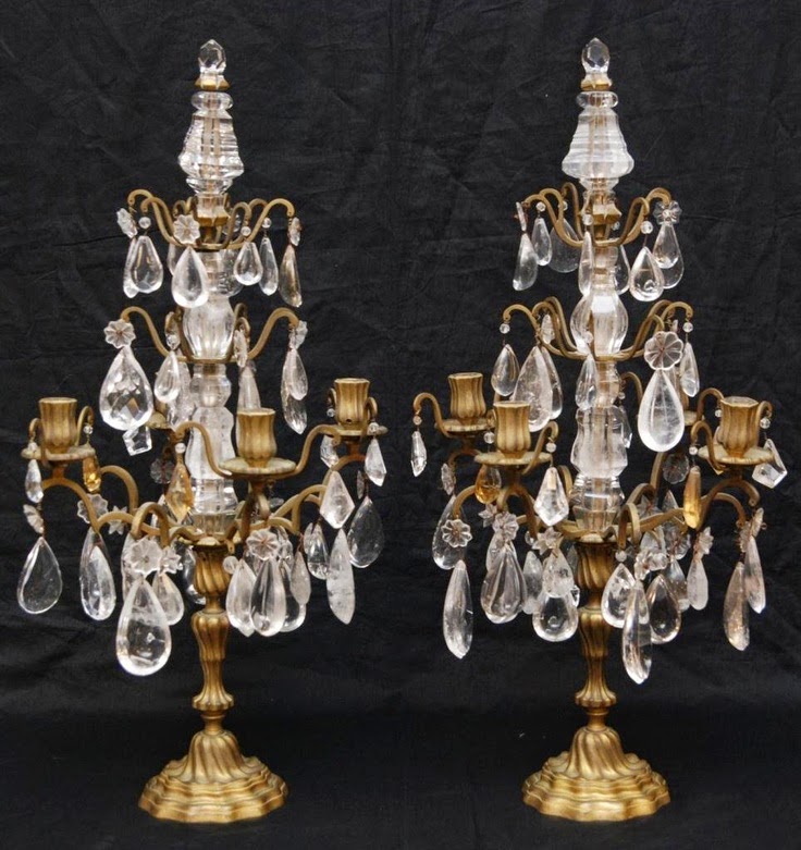 Eye For Design Decorating With French Crystal Candelabras