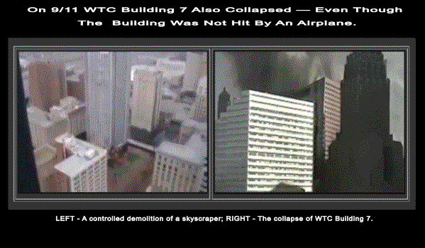 Before 9/11 there was never a collapse of a steel framed building caused by fire in the entire history of modern architecture — But on September 11, 2001 it happened three times in a matter of hours in one city. It hasn't happened since. Before 9/11 there was never a collapse of a steel framed building caused by fire in the entire history of modern architecture — But on September 11, 2001 it happened three times in a matter of hours in one city. It hasn't happened since.