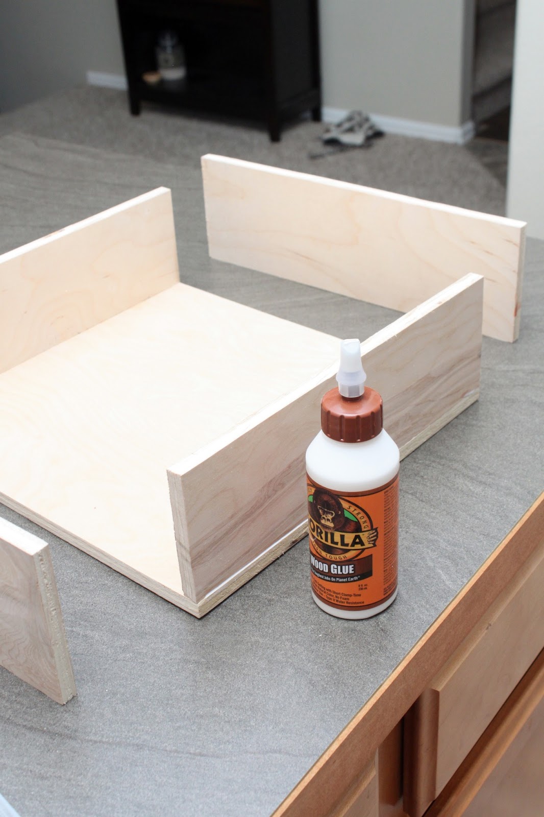 Our Modern Homestead DIY Pullout Trash Drawer