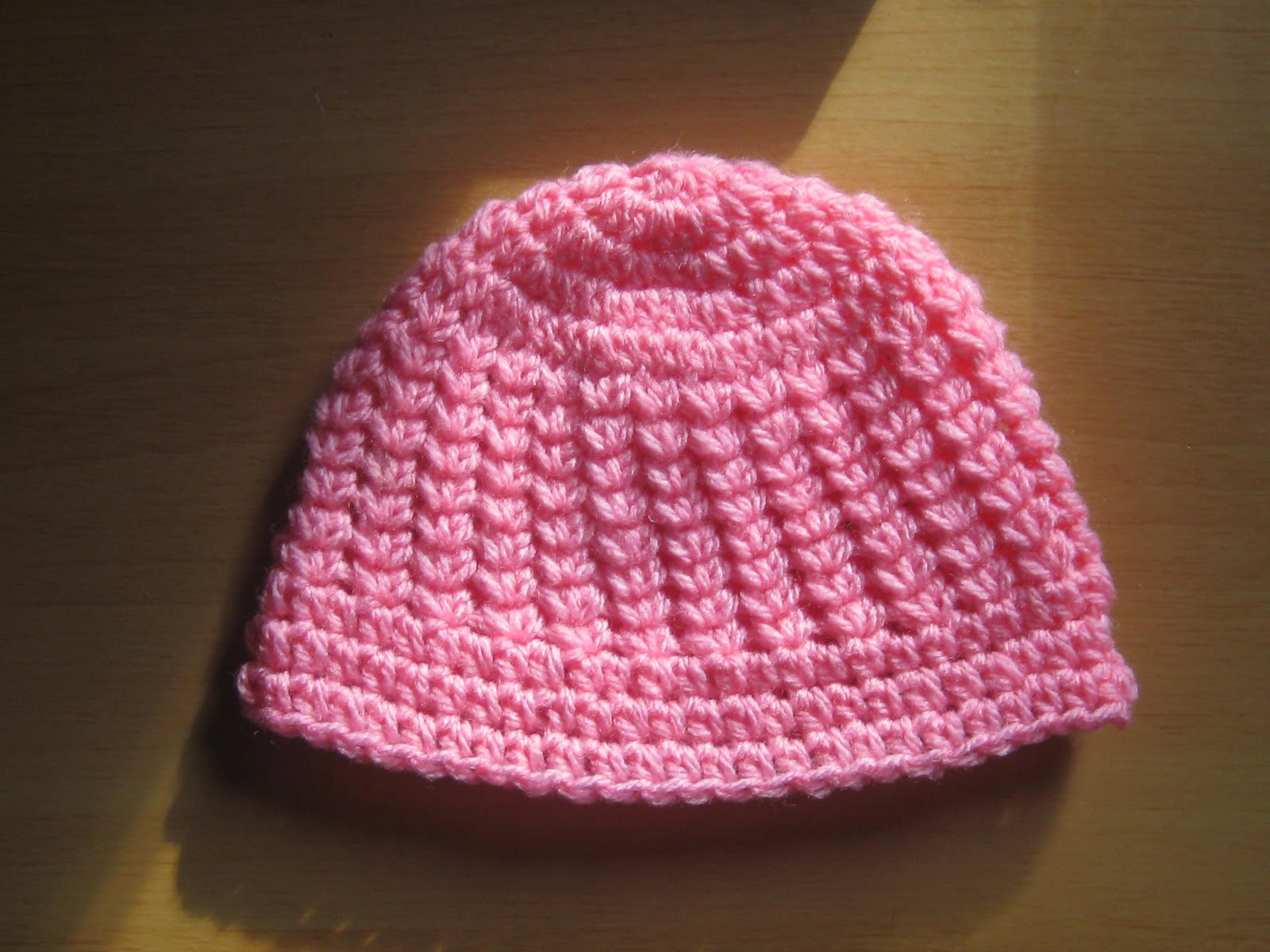 Modified Pineapple Stitch Beanie