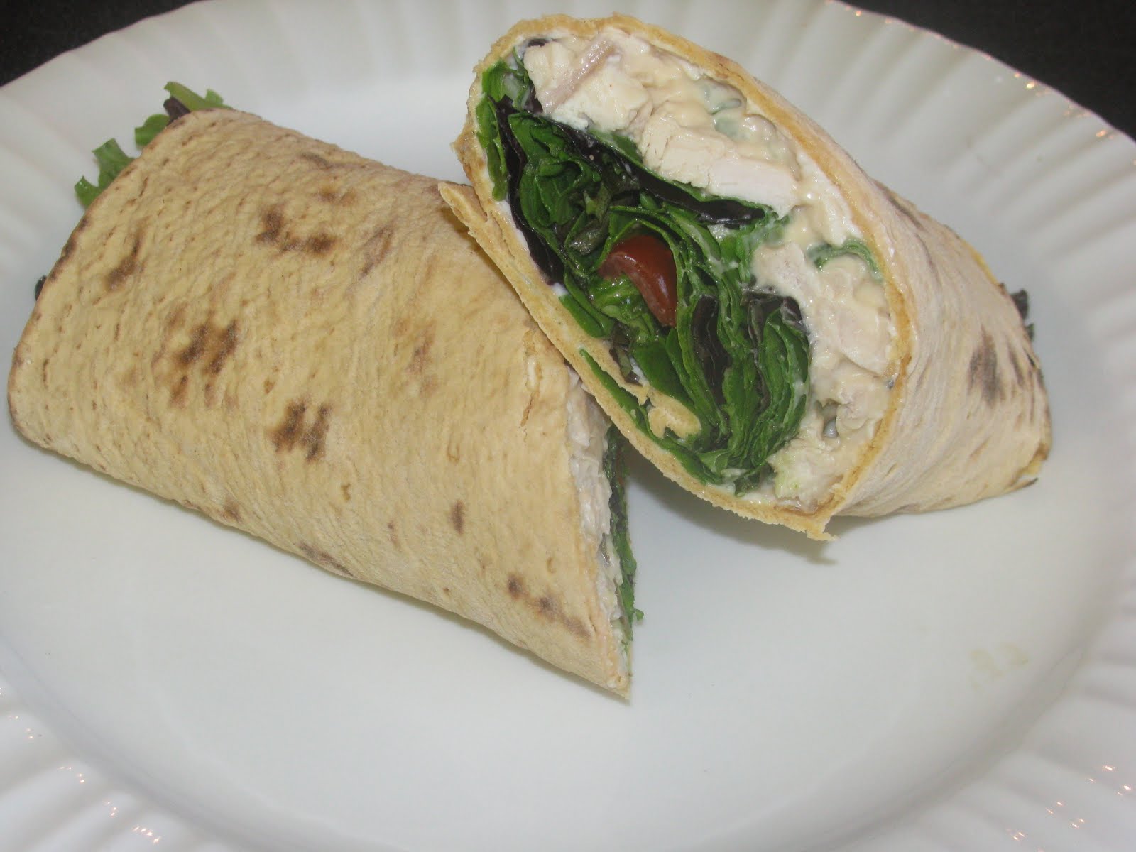 Shamrocks and Shenanigans Honey Dijon Chicken Wrap