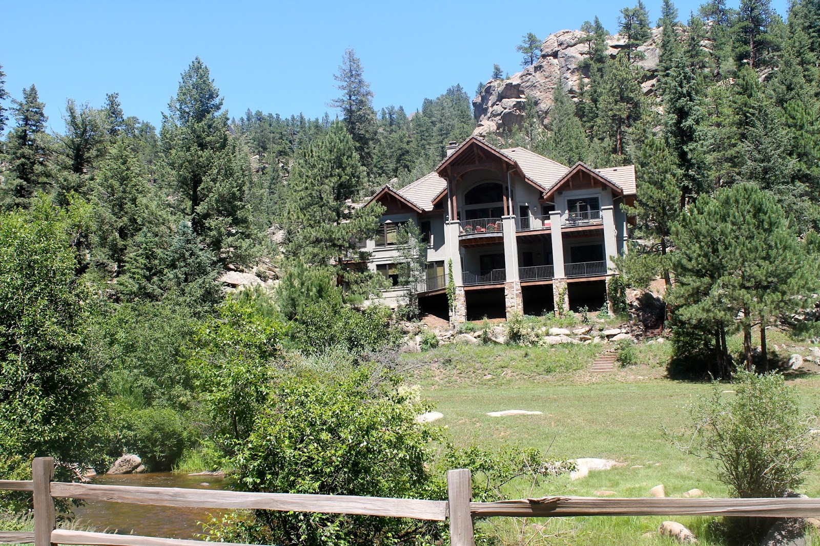 On prairie hill Evergreen Colorado