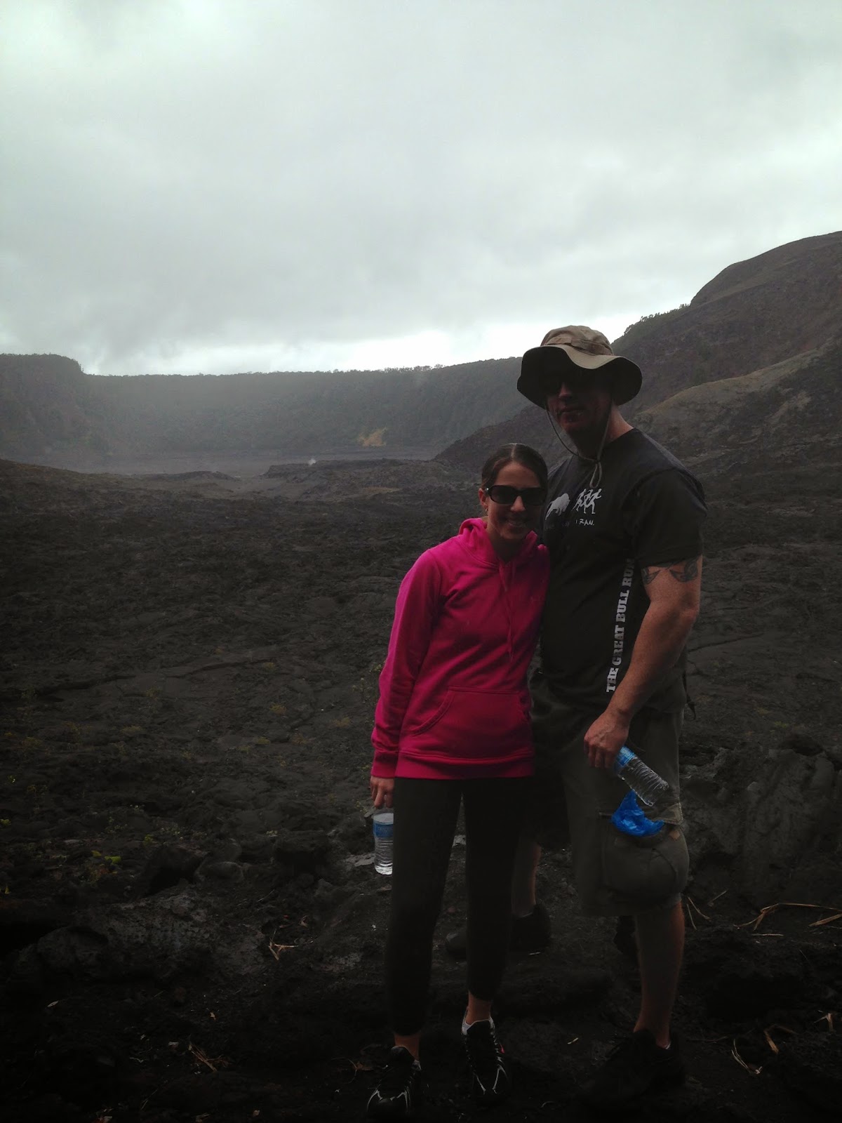 Hiking Kilauea on the big island hawaii Hiking Kilauea on the big island hawaii
