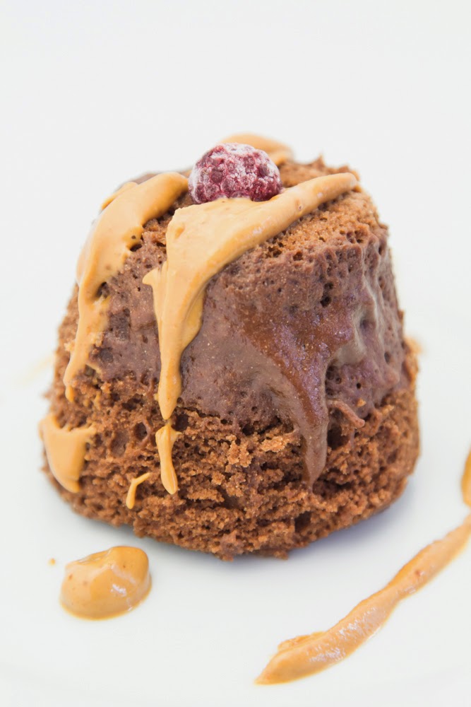 Hovkonditorn Chocolate Peanut Butter Mug Cake, vegan & glutenfree