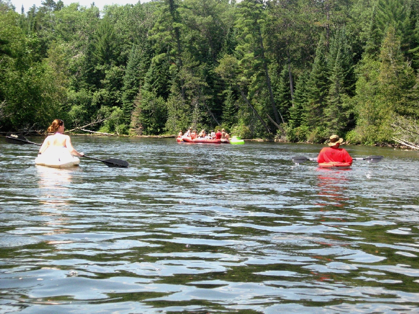 Lakeshore Realty of Presque Isle, Michigan Au Sable River Kayaking