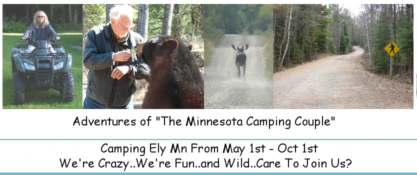 Ely Mn Camping Couple