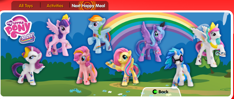 my little pony rainbow power toys