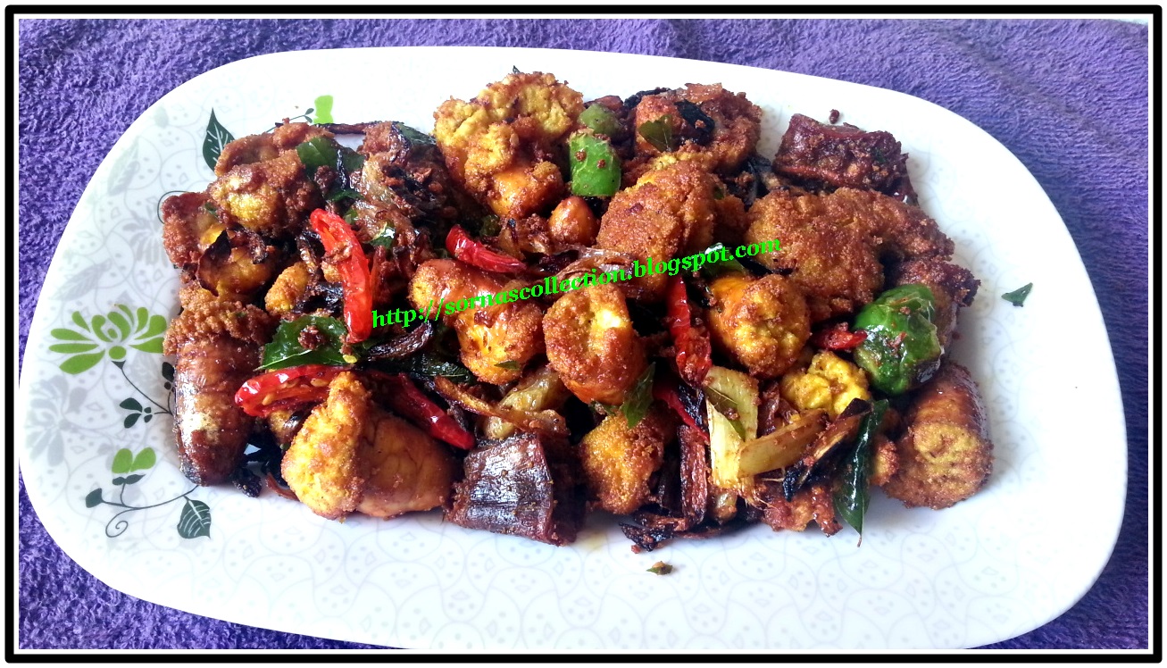 My Recipes SPICY FRIED FISH EGGS