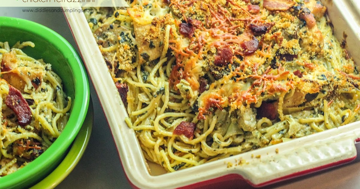 Diddles and Dumplings Spinach Artichoke Chicken Tetrazzini