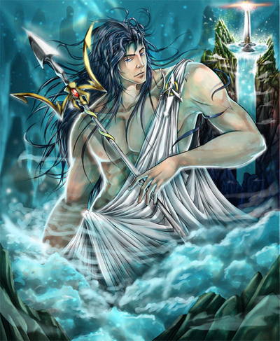God Poseidon Image, Artwork and Illustration God Poseidon Image, Artwork and Illustration