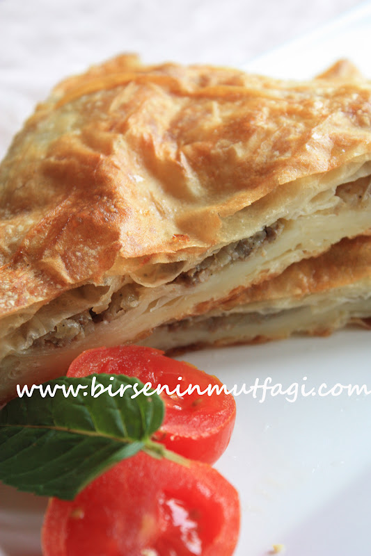 BİRSENCE RESİMLİ YEMEK TARİFLERİ YALANCI KOLAY ÇİĞ BÖREK