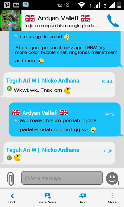 i-bbm v3 for android like iphone i-bbm v3 for android like iphone