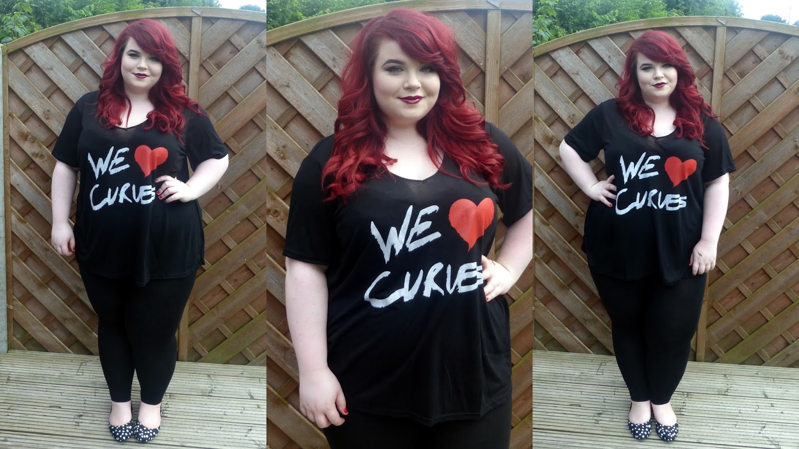 Zizzi “We Love Curves” T-shirt, plus size blogger, georgina grogan