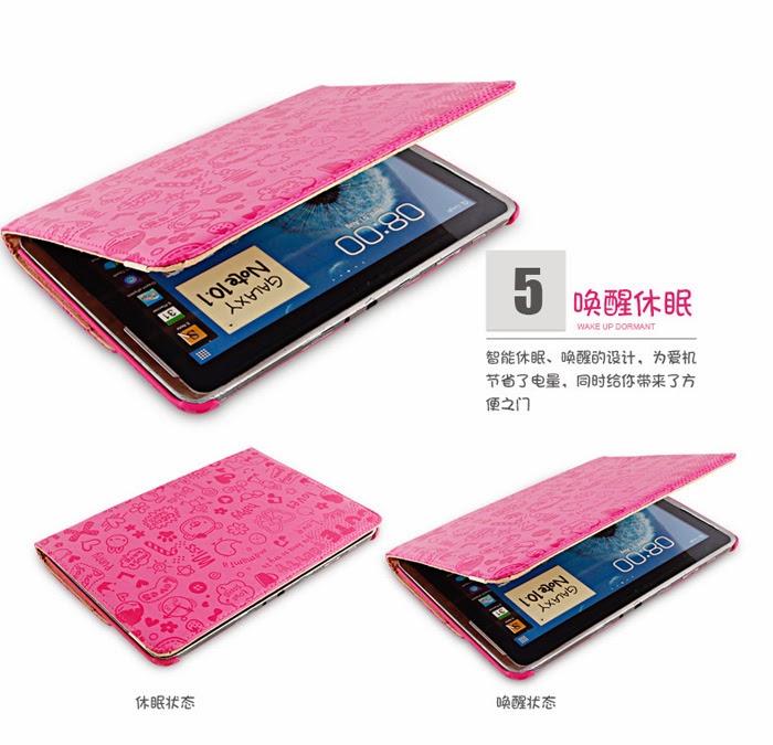 Samsung galaxy note 10.1 cute rotatable cover, Malaysia