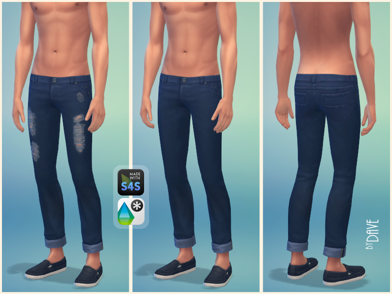 Sims 3 Low Rise Jeans