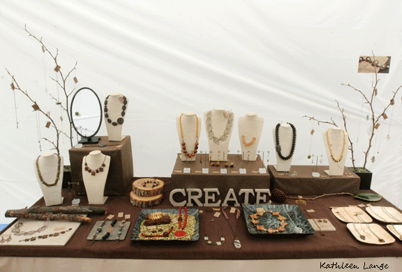 Craft Show Jewelry Display Table Ideas