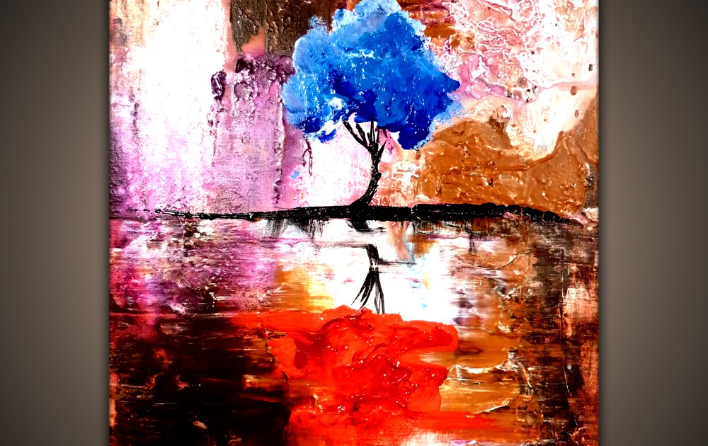 Abstract Art Modern Painting Techniques by Peter Dranitsin "What It