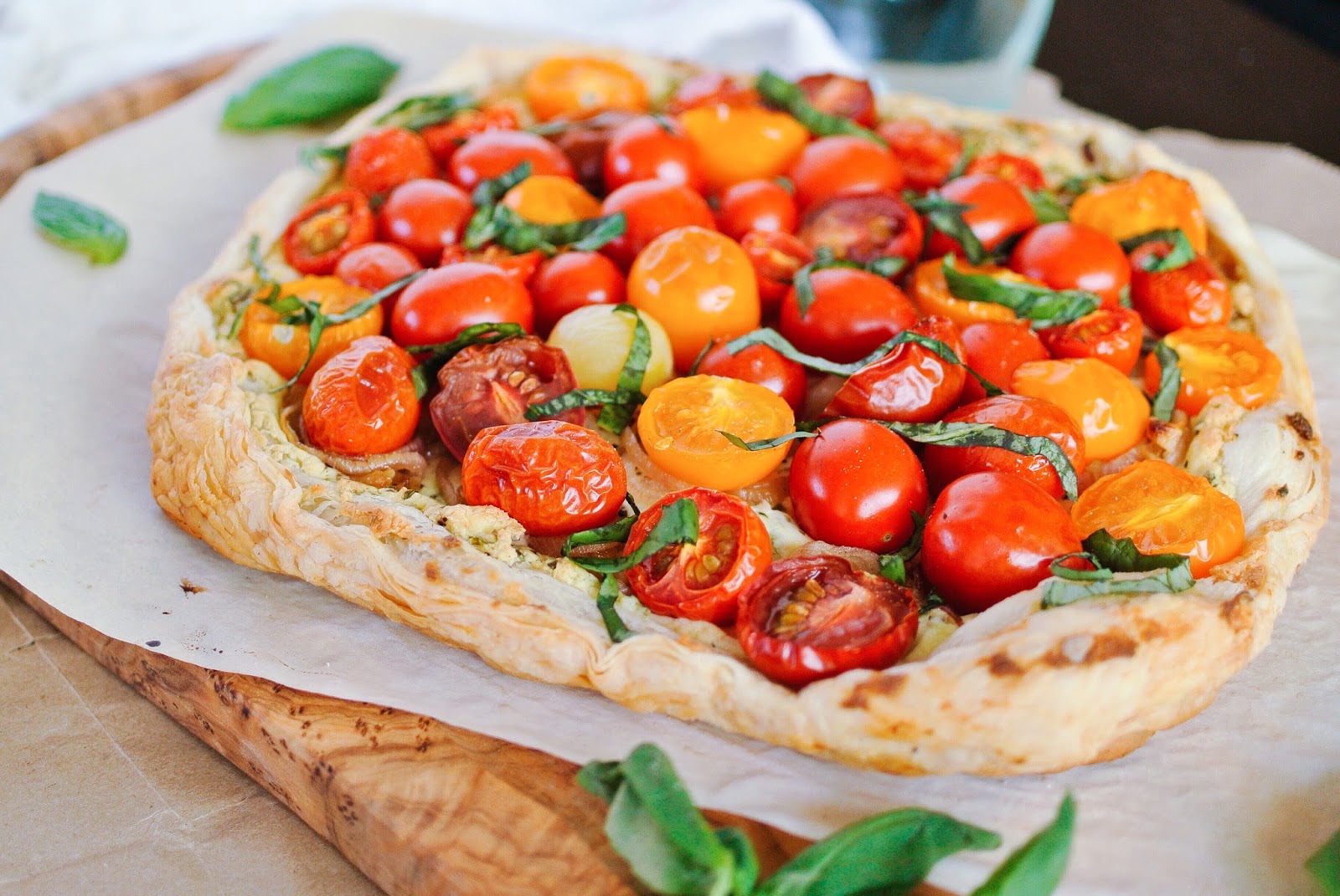 Ginger Rose Ontario Heirloom Tomato Tart for Fredi Magazine
