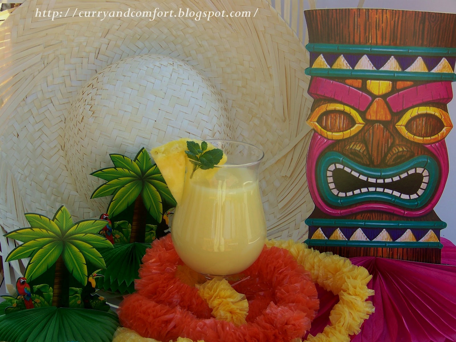 Kitchen Simmer Pina Colada Punch