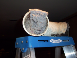 Dryer cannot Breathe when vent is clogged