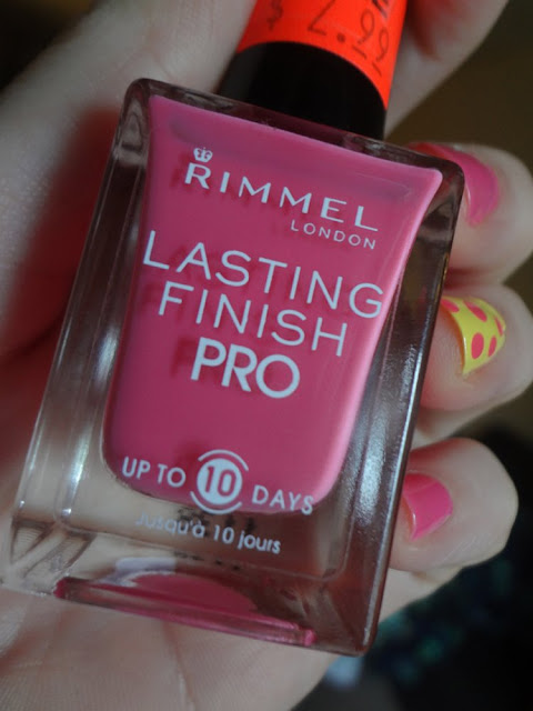 rimmel london #332 baby pink nail polish