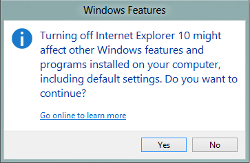 Cara Uninstall Internet Explorer 10 di Windows 8 Cara Uninstall Internet Explorer 10 di Windows 8