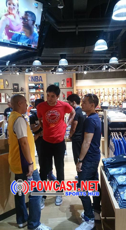 Photos: 2nd NBA Store in the Philippines opens its door to fans, Look who  was there! - Powcast Sports