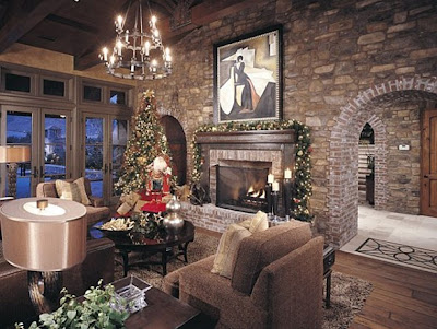 salas con pared de piedra salas r%25C3%25BAsticas decoraci%25C3%25B3n 9 10 Salas Rústicas con Paredes de Piedra