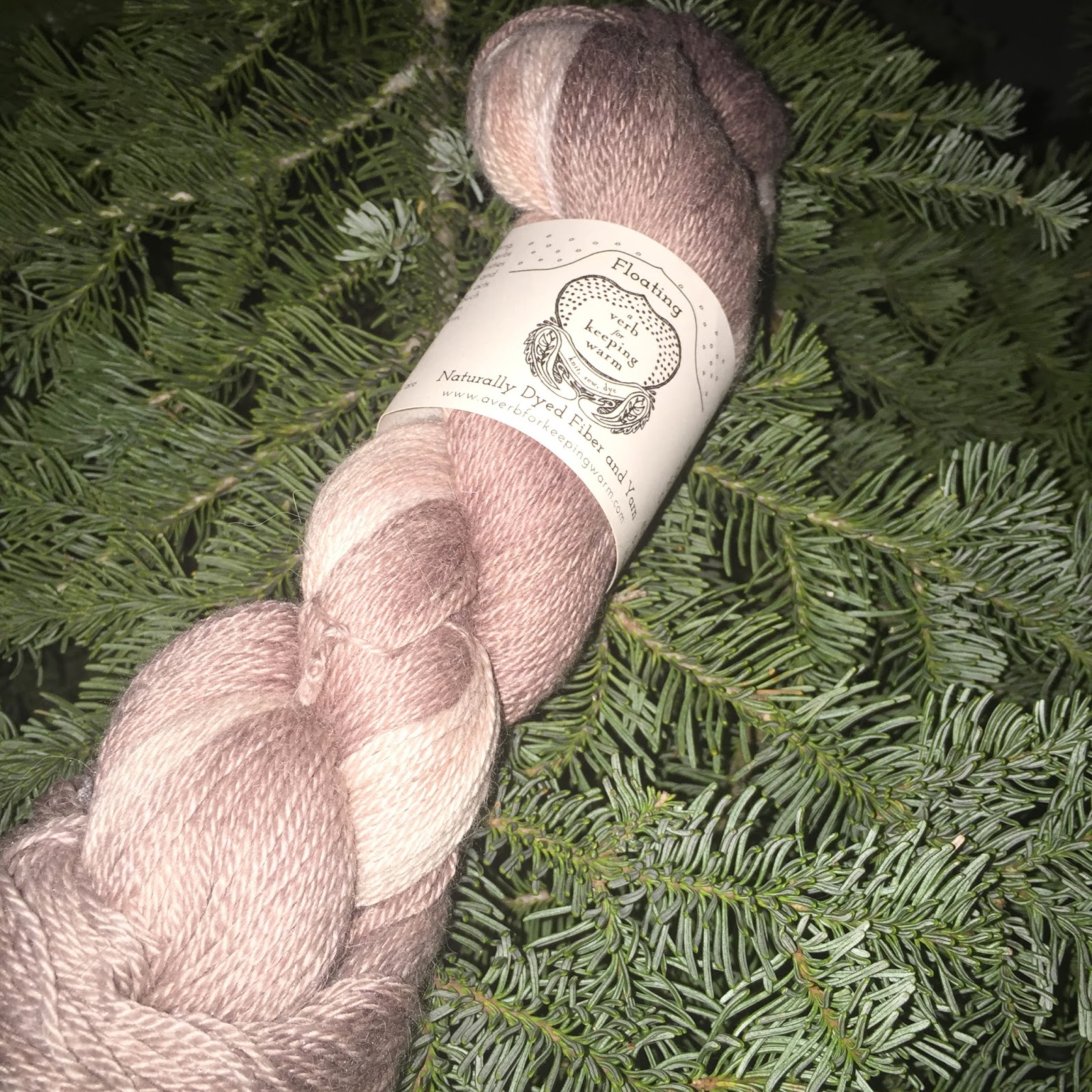 On the Seventh Day of Yarnmas, Jimmy got for me, Seven Swans a